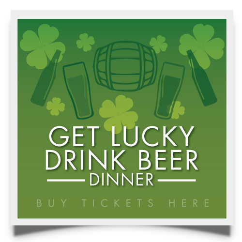 get lucky drink beer dinner