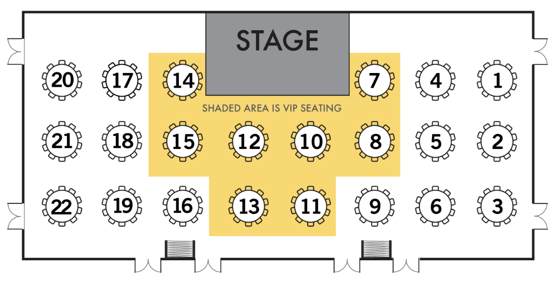 Breakfast With a Witch 2023 seating chart